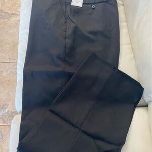 IMAGE FIRST Men's Black Police Security dress pants 100% polyester Size 40 NWT